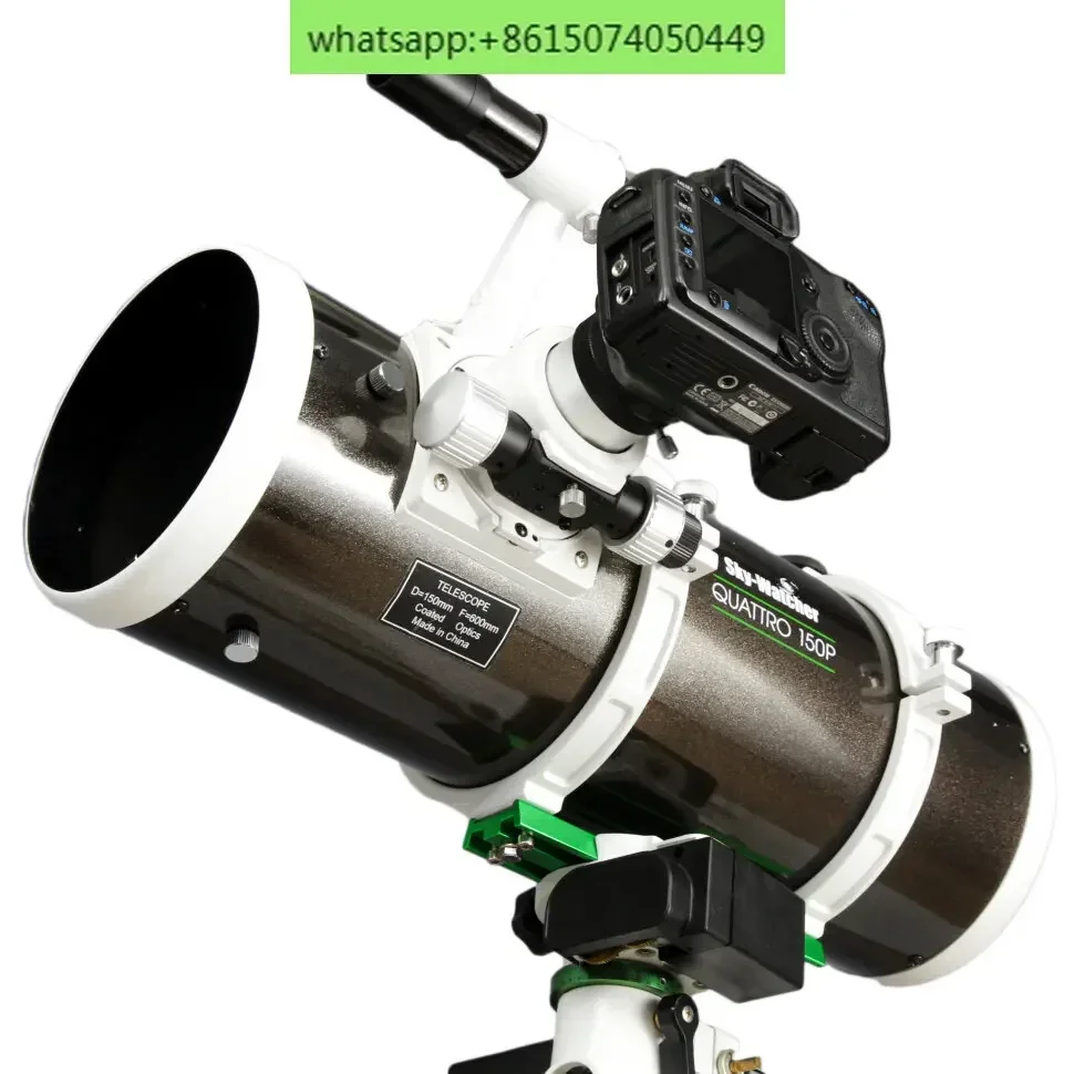 Sky-Watcher Newton Quattro 150P 150/600MM F/4 Reflector de imagen doble astrógrafo Telescopio OTA con Corrector de coma