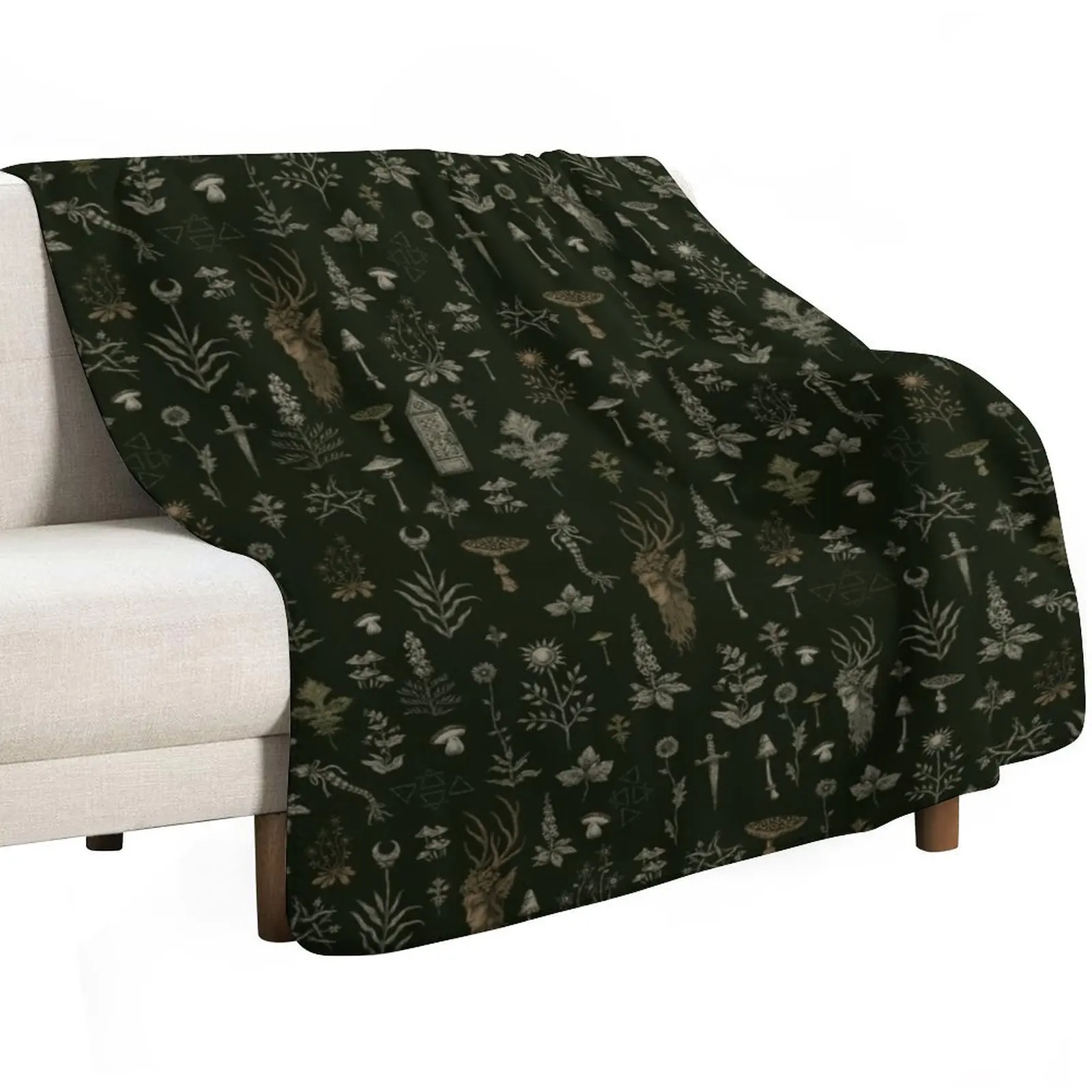 Forest and Field Guardian Throw Blanket manga christmas decoration Sofa Decoratives Sofa Throw Blankets