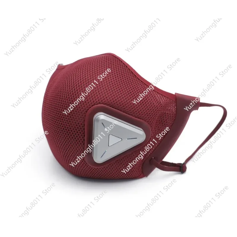 2025 New Style Selling Adult 3-speed Fan Setting  Electric Facemask Wearable Air Purifier