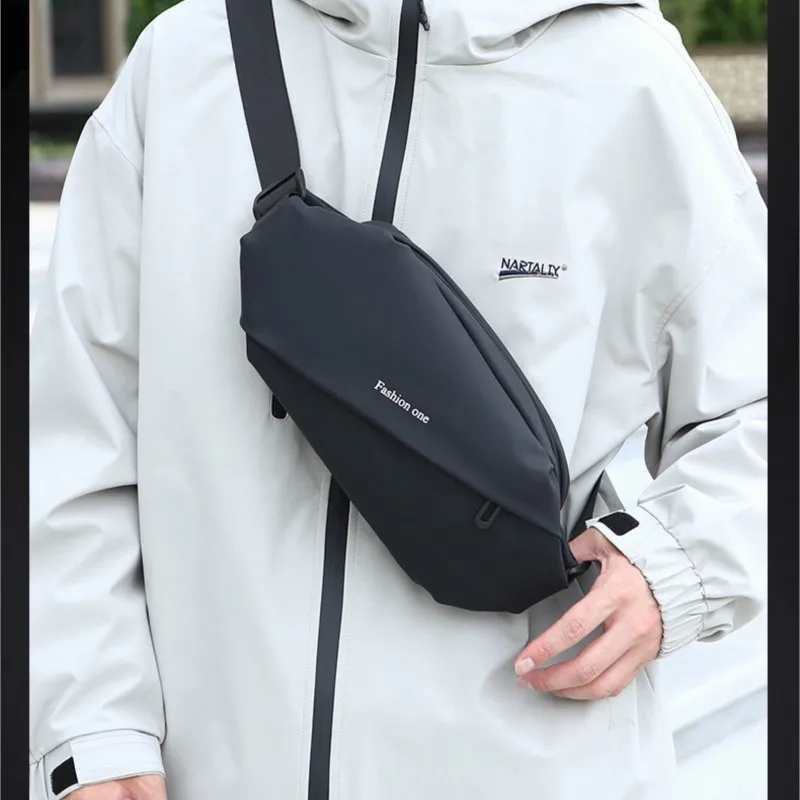 

Chest Bag Fashion Brand Waist Bag Men's Running Cross-Shoulder Bag Sports Crossbody Bag Outdoor Riding Shoulder Messenger Bag