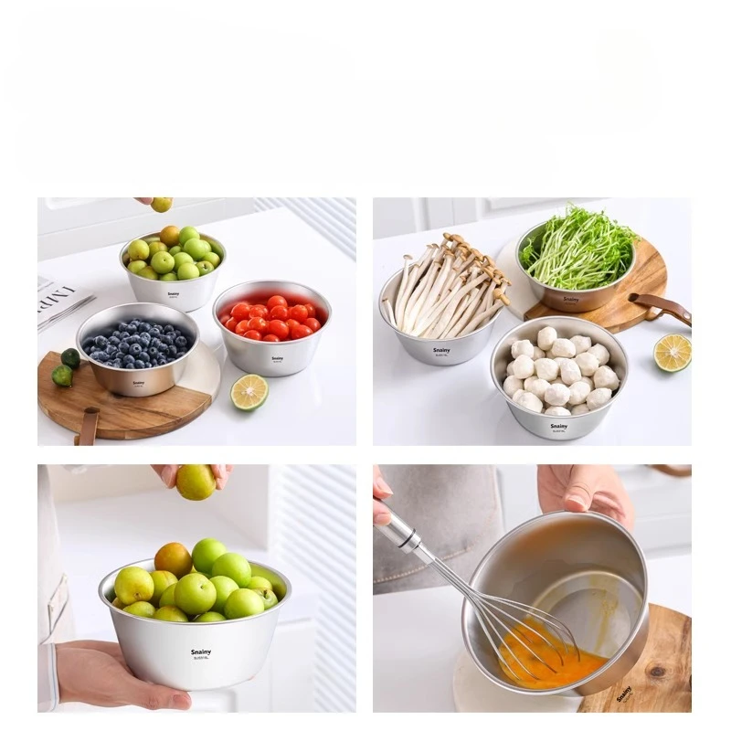 316 الفولاذ المقاوم للصدأ الفاكهة غسل وتصريف سلة الغذاء الصف صغيرة طبقة مزدوجة أطباق فاكهه حوض غسيل الخضروات الصغيرة جديد