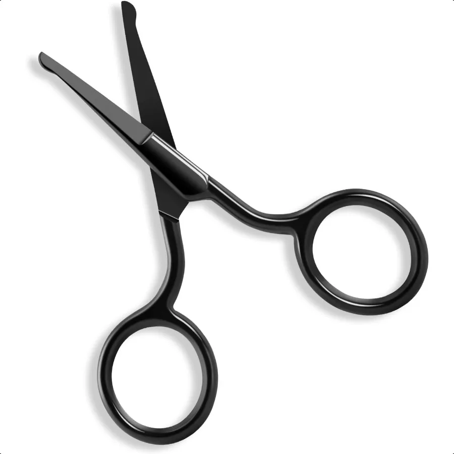 

Nose Hair Trimmer for MenPremium Nose Hair Scissors Curved Safety Blades with Rounded Tip for Nose Eyebrows Moustache Beard Gro