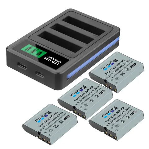 LB-060 LB060 NP-40 NP 40 batterie 1800mAh pour appareil photo Kodak AZ362 AZ522 AZ501 AZ526 AZ361 AZ521 AZ422 AZ525 AZ527 AZ528 AZ421