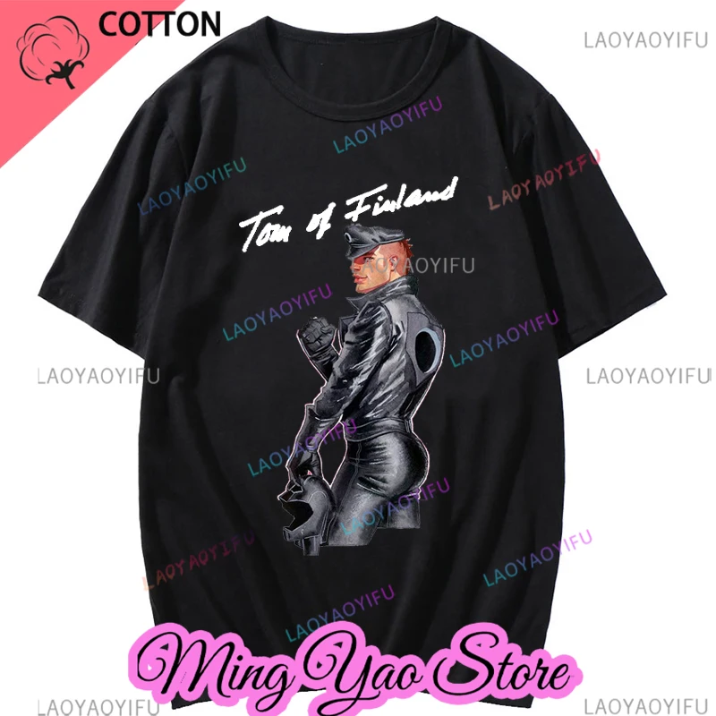 الأفلام الشهيرة شعبية أعلى بيع توم من فنلندا صديقها تي شيرت مثلي الجنس رجال الشرطة الرجال تي شيرت جديد إمرأة بلايز للجنسين