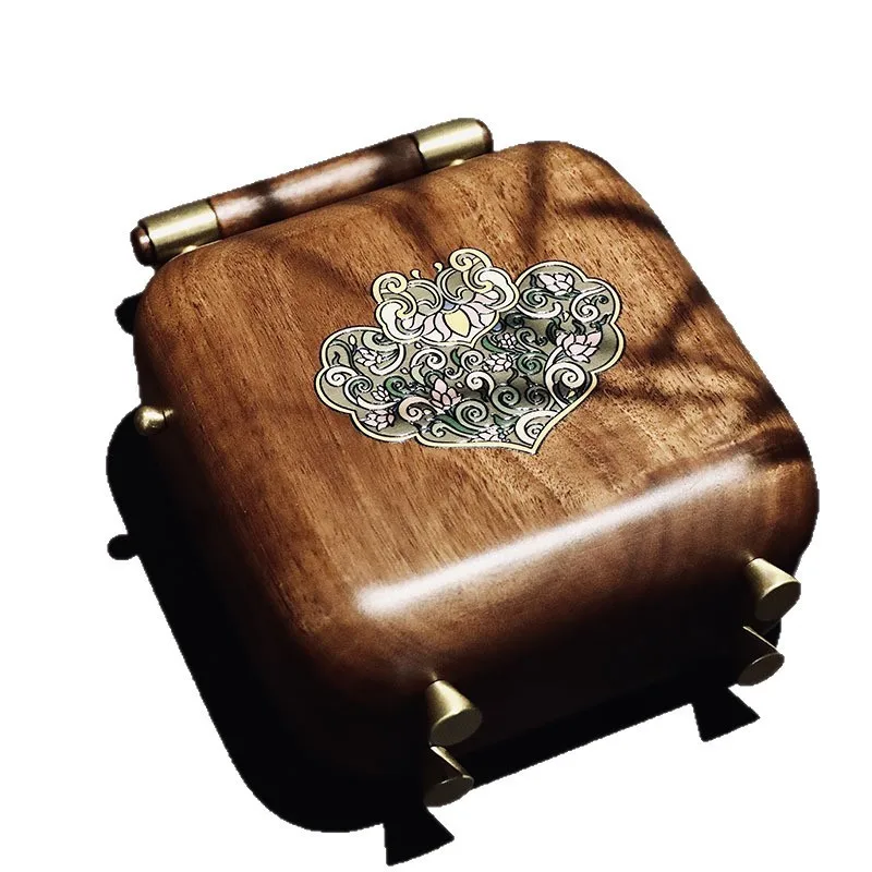 

High End Solid Wood Compact and Portable Multi Layered Jewelry Storage Box