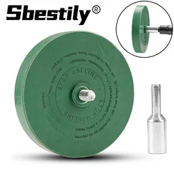 90mm Decal Remover Eraser Wheel Drill Rotary Tool Car Surface Tape Sticker Vinyl Graphics Cleaning Aroma Rubber Grinding Wheel