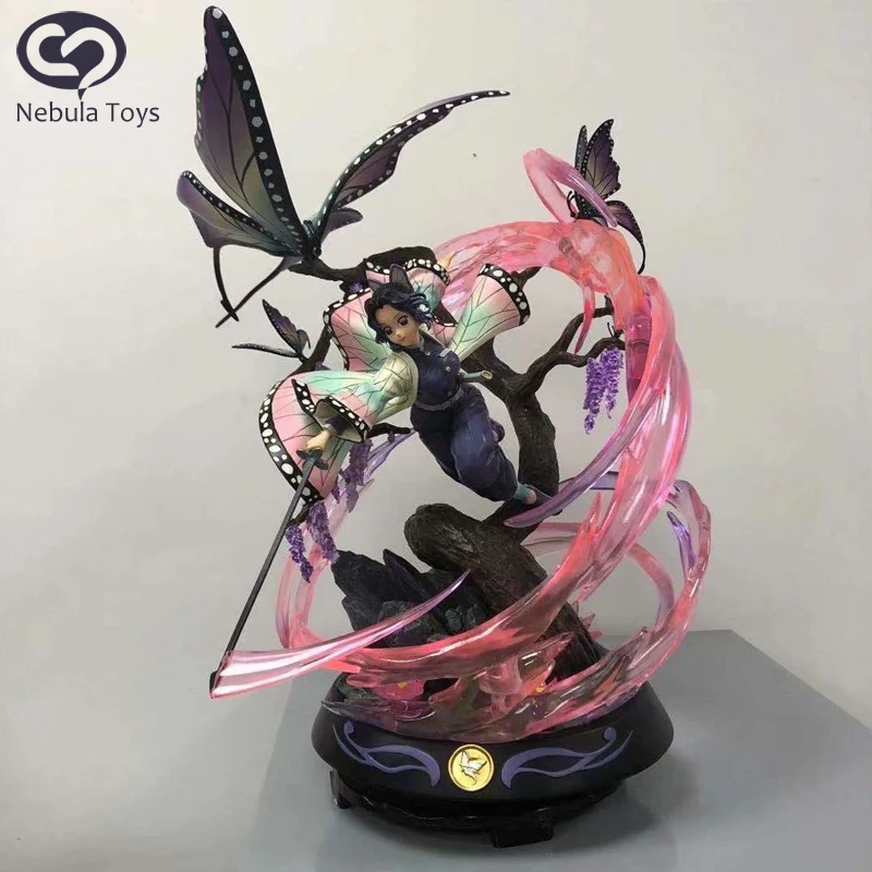 

36cm Demon Slayer Anime Figure Kochou Shinobu Gk Anime Figures Pvc Statue Model Kimetsu No Yaiba Figurine Ornament Toy Kids Gift