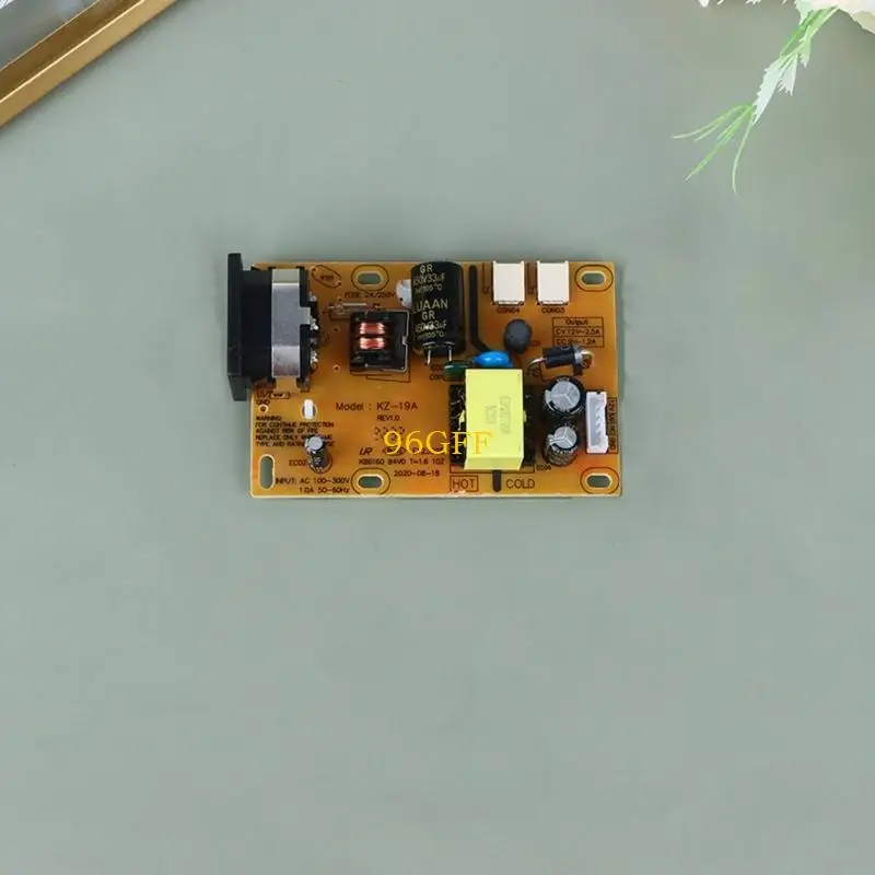 96GF LCD Power Supply Board KZ50W 12V 3A Power Supply Circuit Board For 12-24inch LCD Display Short Circuit Protective