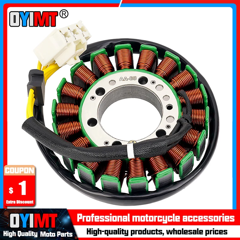 

Motorcycle Generator Stator Coil Comp For Kawasaki Z1000 ZR1000 ZR800 Z800 ABS ZR750 Z750 ZX1000 NINJA 1000 Z1000SX ZX1000