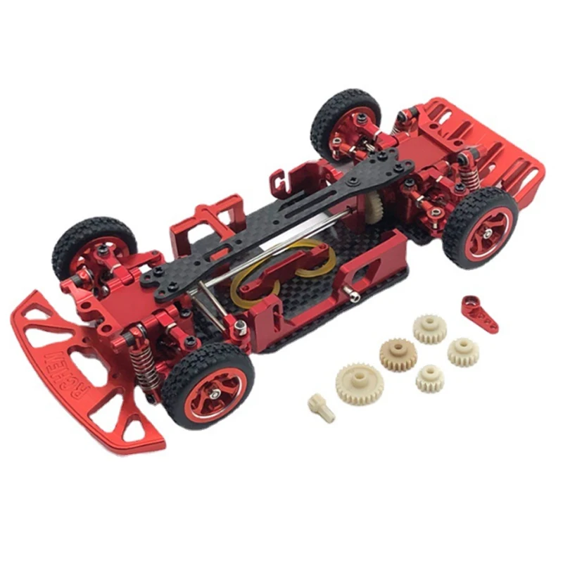 WLtoys K969 1:28 4WD 2.4G Mini RC Racing Car High Speed Off-Road Remote Axial SCX10 II Traxxas Defender Metal Upgrade - Parts