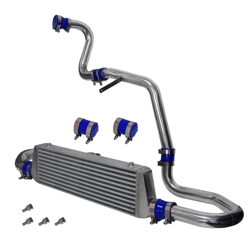 Комплект труб интеркулера для VW Jetta Golf GTI GL GLI GLS MK4 1.8T 98-05 синий/черный