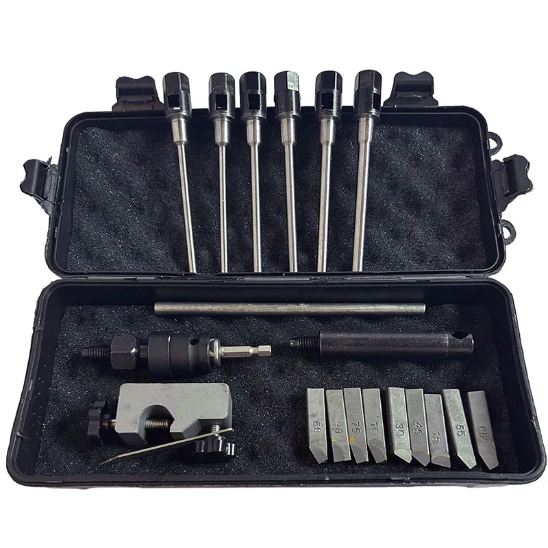 Adjustable Hard Alloy Grinding Reamer Handle Cutter for Car Motorcycle Valve Seat Repair Tool 15/30/45/55/60/65/75/90 Degree