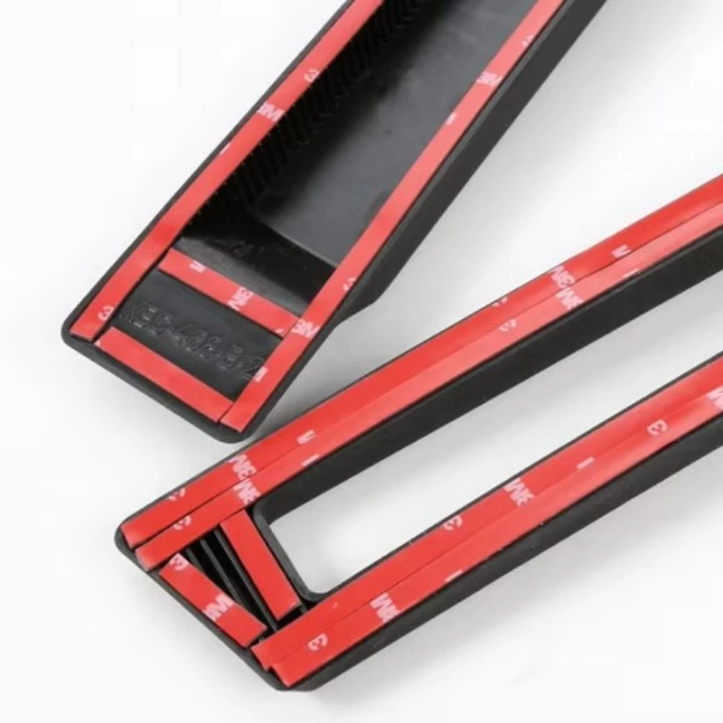 Sansour New ABS Body Side Moulding Door Cover Trim Kit Molding Protector Car Styling Mouldings for Jeep Renegade 2015 2016 up