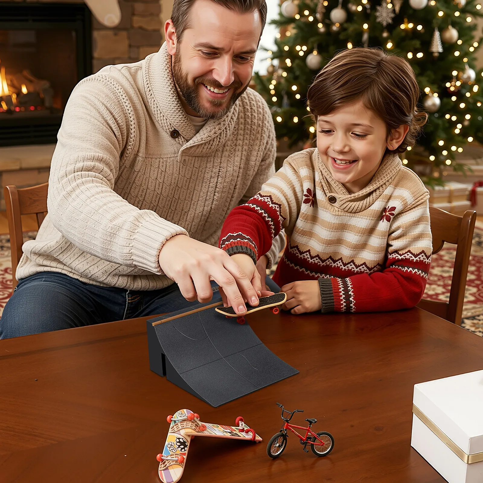 

Мини-скейтборд для пальцев: высококачественные пластиковые элементы и рампы для фингерборда, аксессуары для детского скейтбординга