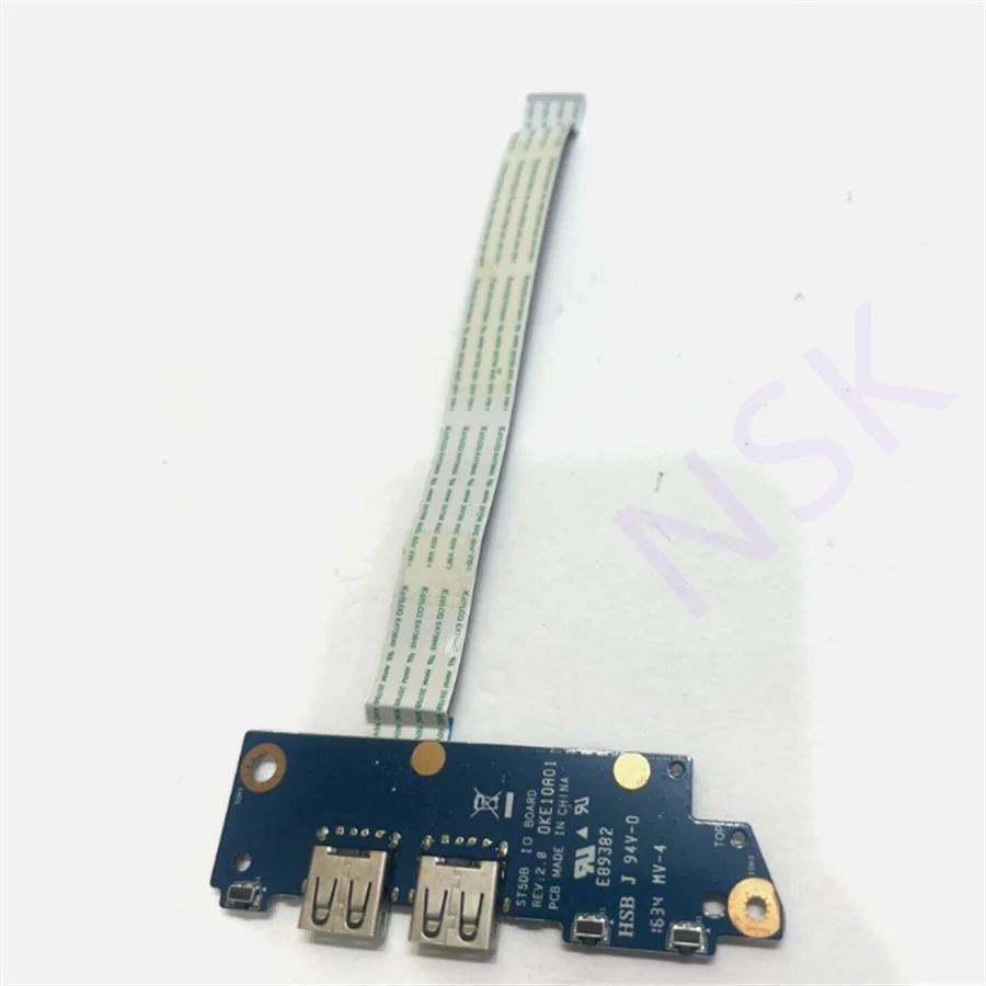 

Оригинальный 0KE10A01 ST5DB E114139 для Acer Spin SP315-51-757C 15,6 "USB IO монтажная плата w/кабель 100% Test OK