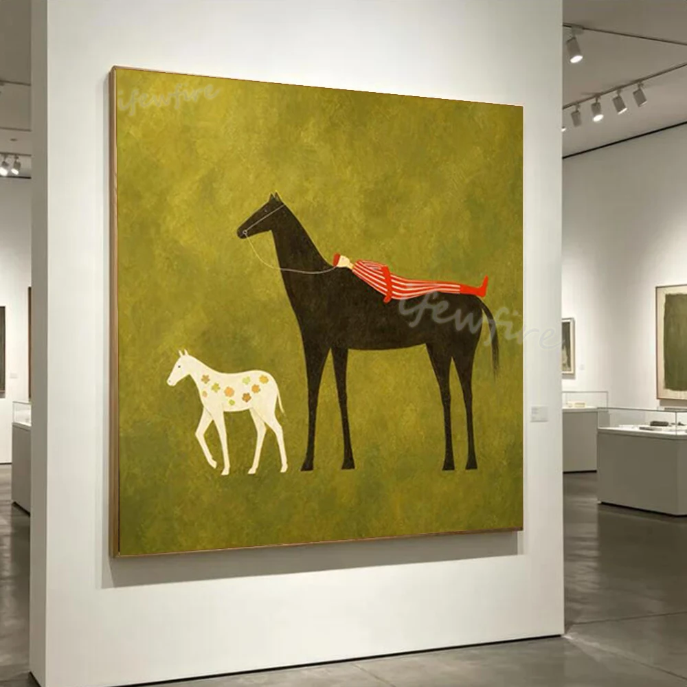 pintura-al-Oleo-de-caballo-europea-moderna-sobre-lienzo-100-hecha-a-mano-arte-de-pared-de-animales-para-sala-de-estar-decoracion-del-hogar-obra-de-arte
