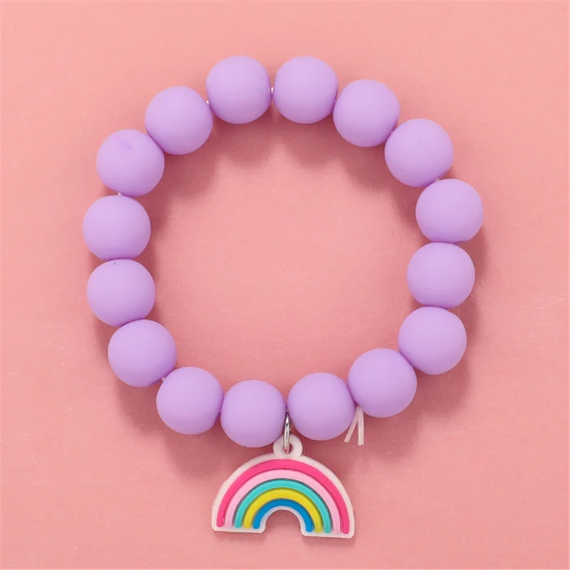 Makersland  Cute Friendship Bracelets For Children Sweet Princess Hand Bracelet Kids Jewelry Accessories Wholesale