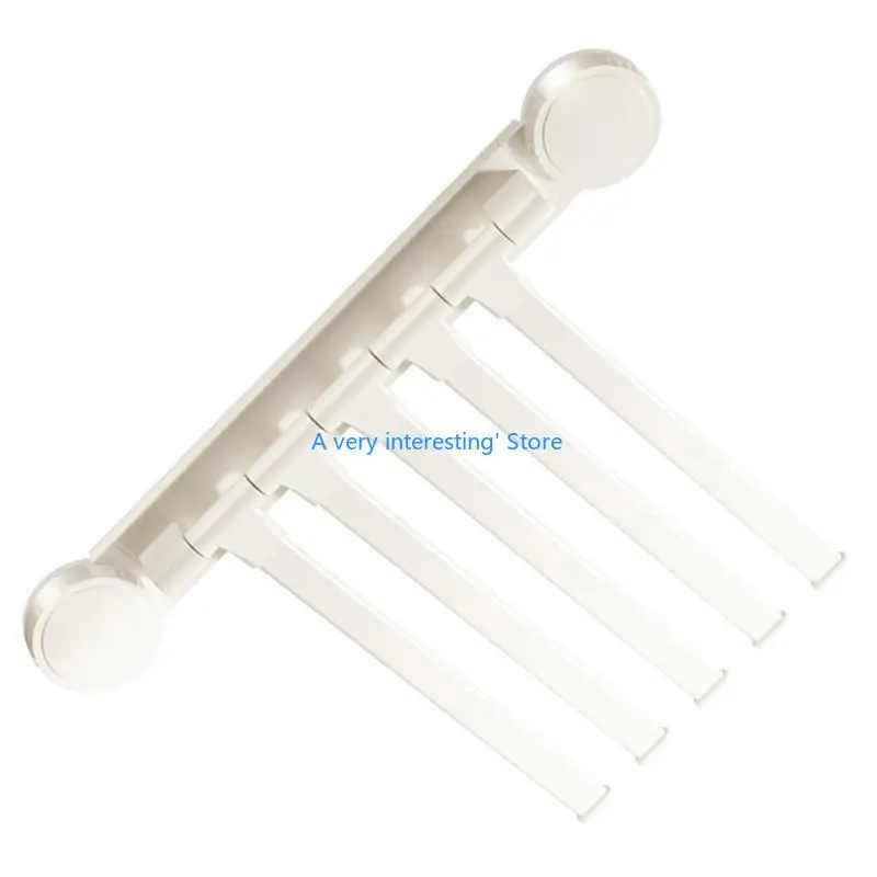 

Without Drillin Suction Towel Holders Double Rack Rotation for Home Use U6XC