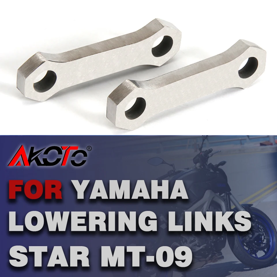 

Rear Suspension Lowering Links Link Kit Decline For YAMAHA MT-09 FZ-09 XSR900 MT09 Tracer 2014-2020 Motorcycle Accessories