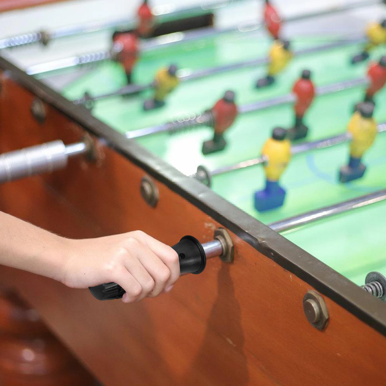 

4 Pcs Desktop Football Player Convenient Foosball Grips Parts Plastic Table Handle