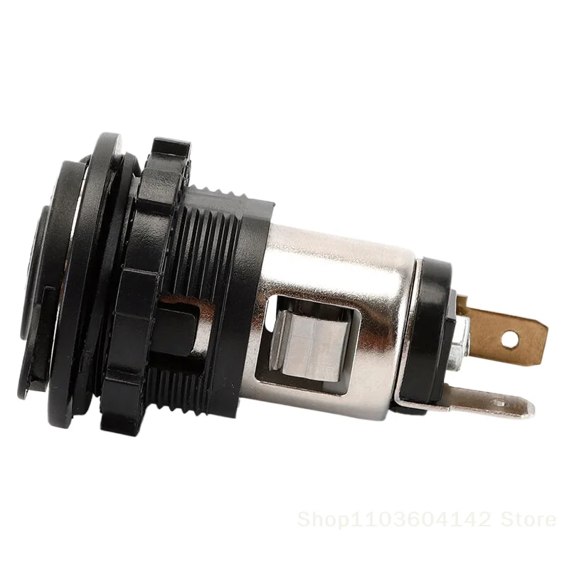 

Motorcycle 12V 24V Socket Power Plug Socket Parts Motorcycle Splitter Replacement Parts Safety