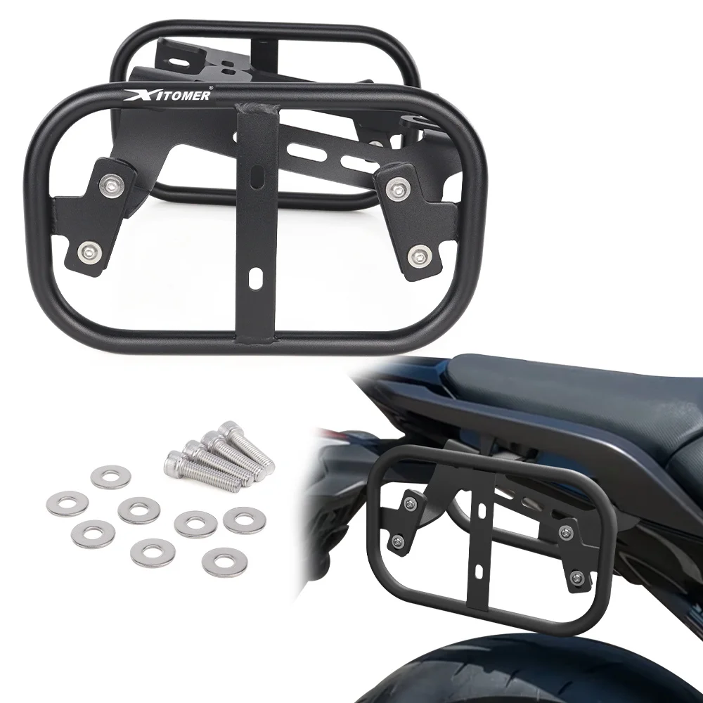 

Fit For HONDA NC 700 X 2012-2013 NC 750 X/DCT 2014-2025 Motorcycle Side Carrier Luggage Racks Saddlebag Support Pannier Rack