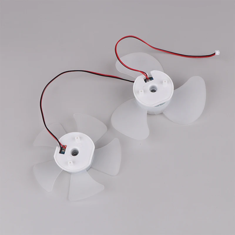 5Inch Brushless Fan Motor DC5-9V Fan Motor Desktop Fan Core With 3/5 Fan Blades High Air Volume