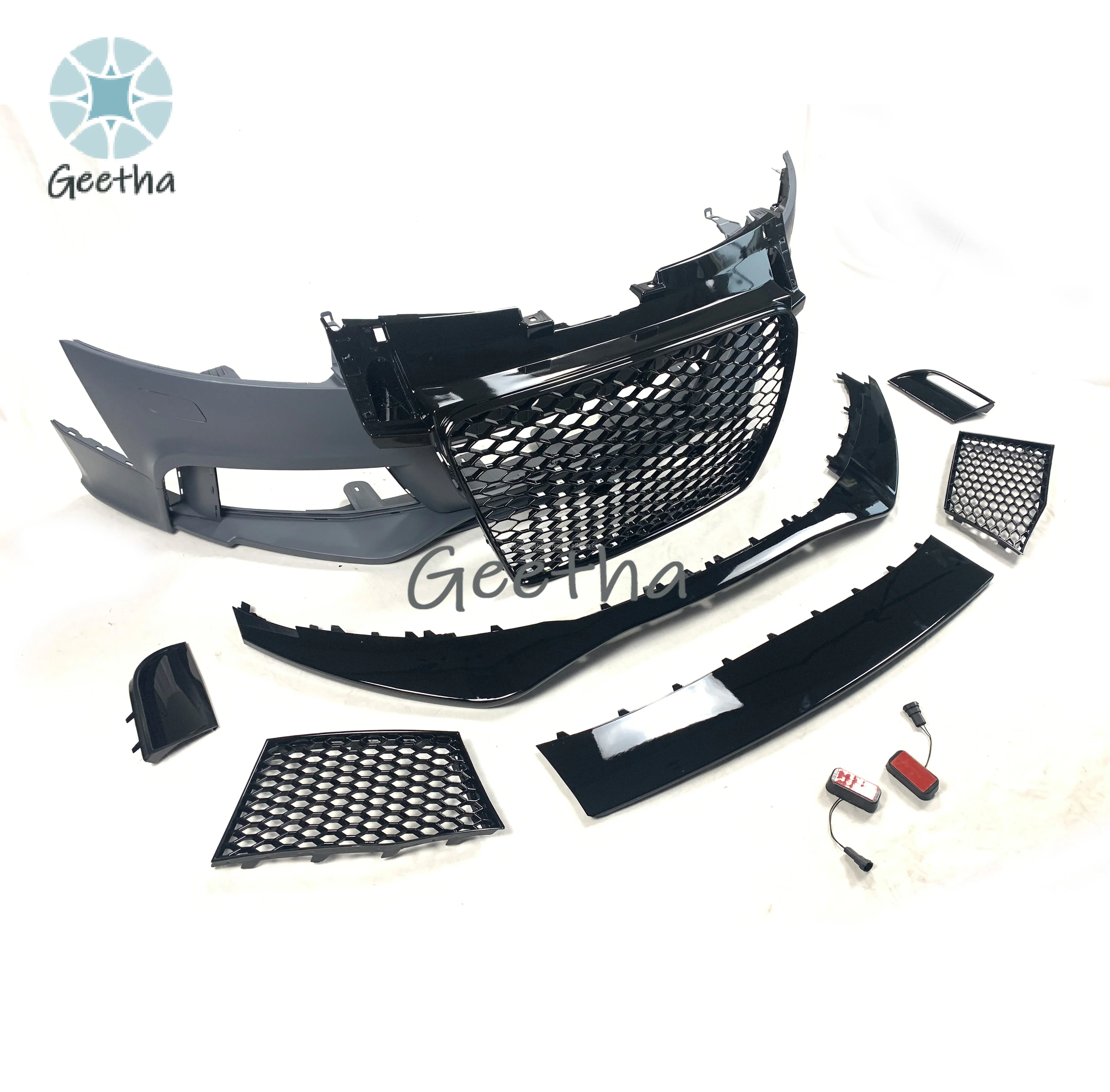 

Front Bumper With Grille for Audi TT Upgrade Audi TTRS Style Car Bumper Body Kit 2008 2009 2010 2011 2012 2013 2014