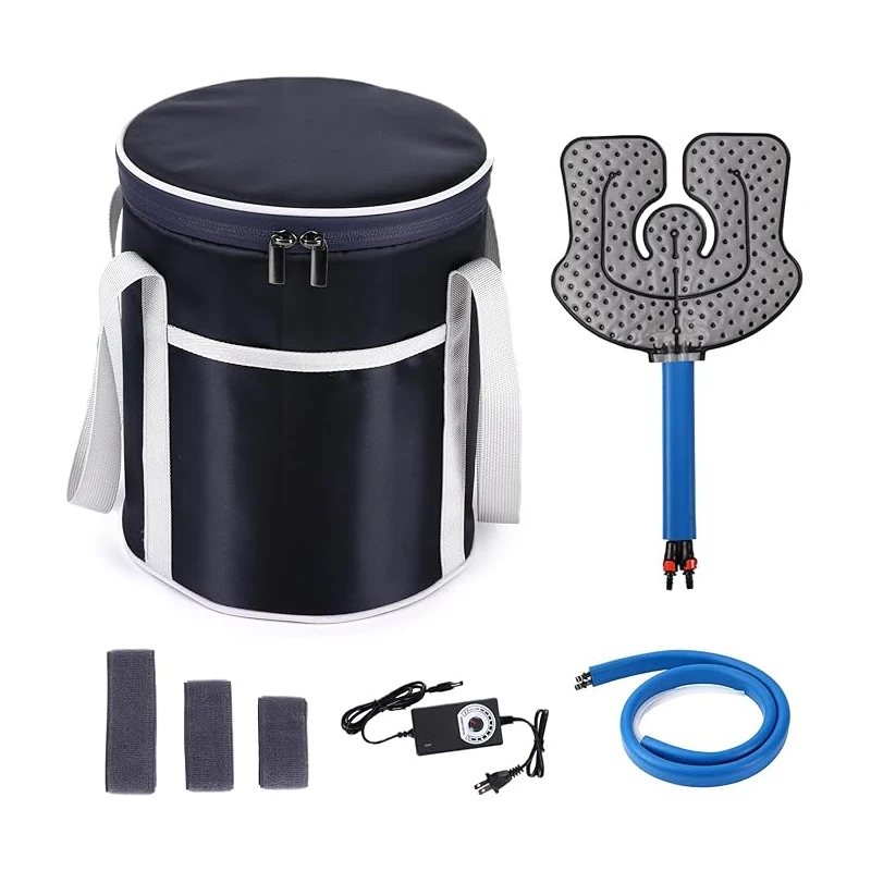 

Cold Therapy Machine with Flow Control-Portable Ice Machine for Post-Operative Recovery, Knee Hip Ankle Replacement Recovery Sys