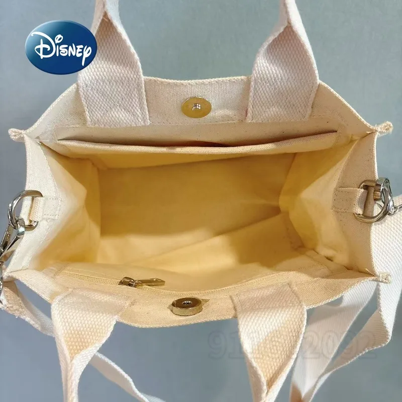 Disney Mickey New Mini Women's Handbag Cartoon Fashion Women's Mini Shoulder Bag Embroidery High Quality Casual Women's Bag