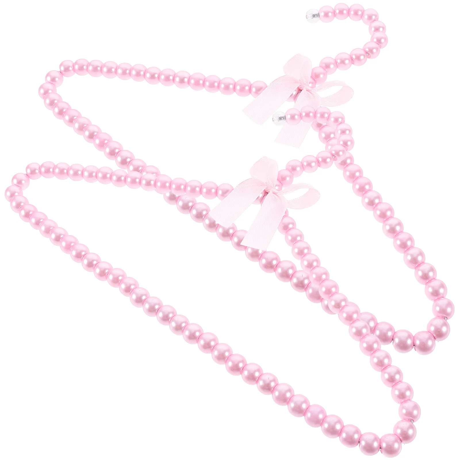 

2 Pcs Mini Hanger Baby Hangers White Clothe Closet Small Clothes Rack Wardrobe Childrens Decorated Abs Girl Hanging