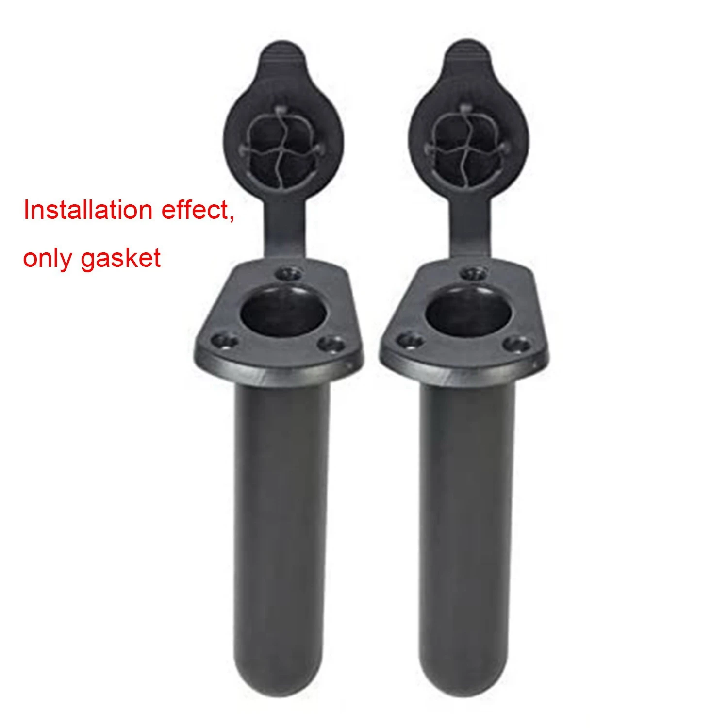 2 PiecesFishing rod bracket gasketand Gasket Kit Fit for Flush Mount Rod Holder Kayak Boat Fishing Accessory image 3
