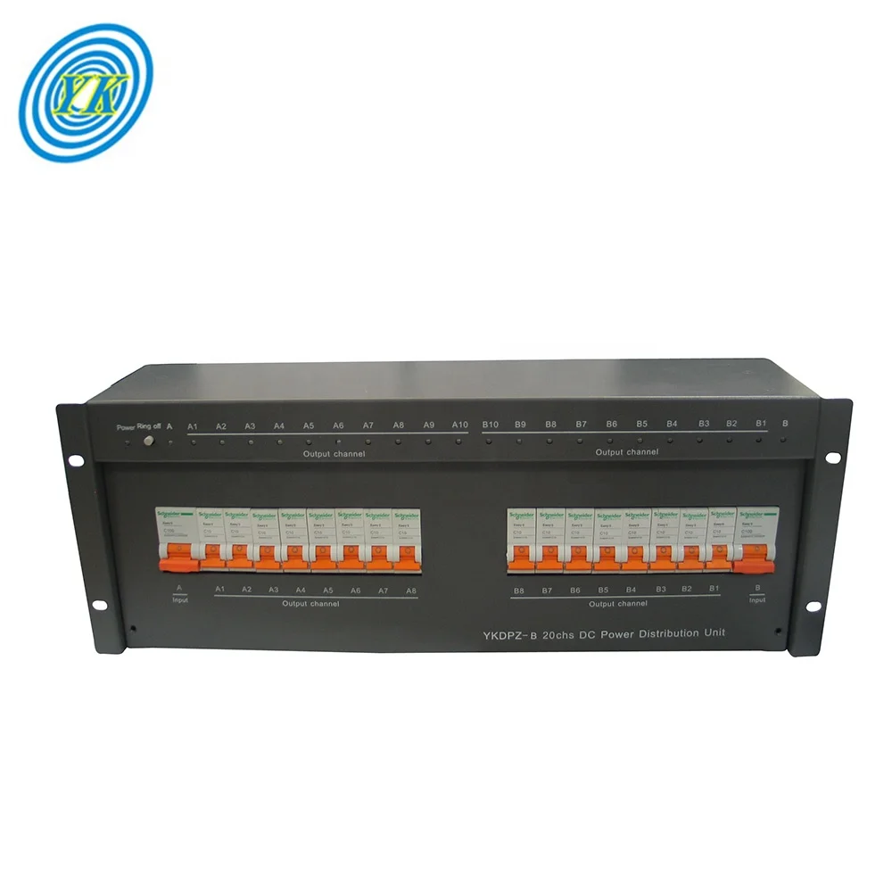 Mounting Rack Power Distribution Module Unit 20 Channel 24v 48v 110v 220v
