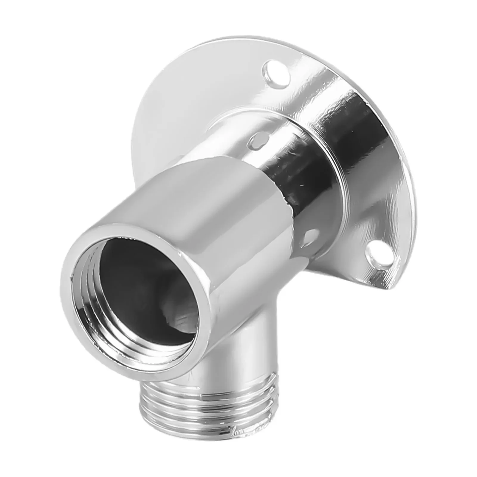 Stainless Steel Shower  Bottom Hose Wall Mounted Shower Head Extension  Joint Shower Nozzle Home Improvement Hardware