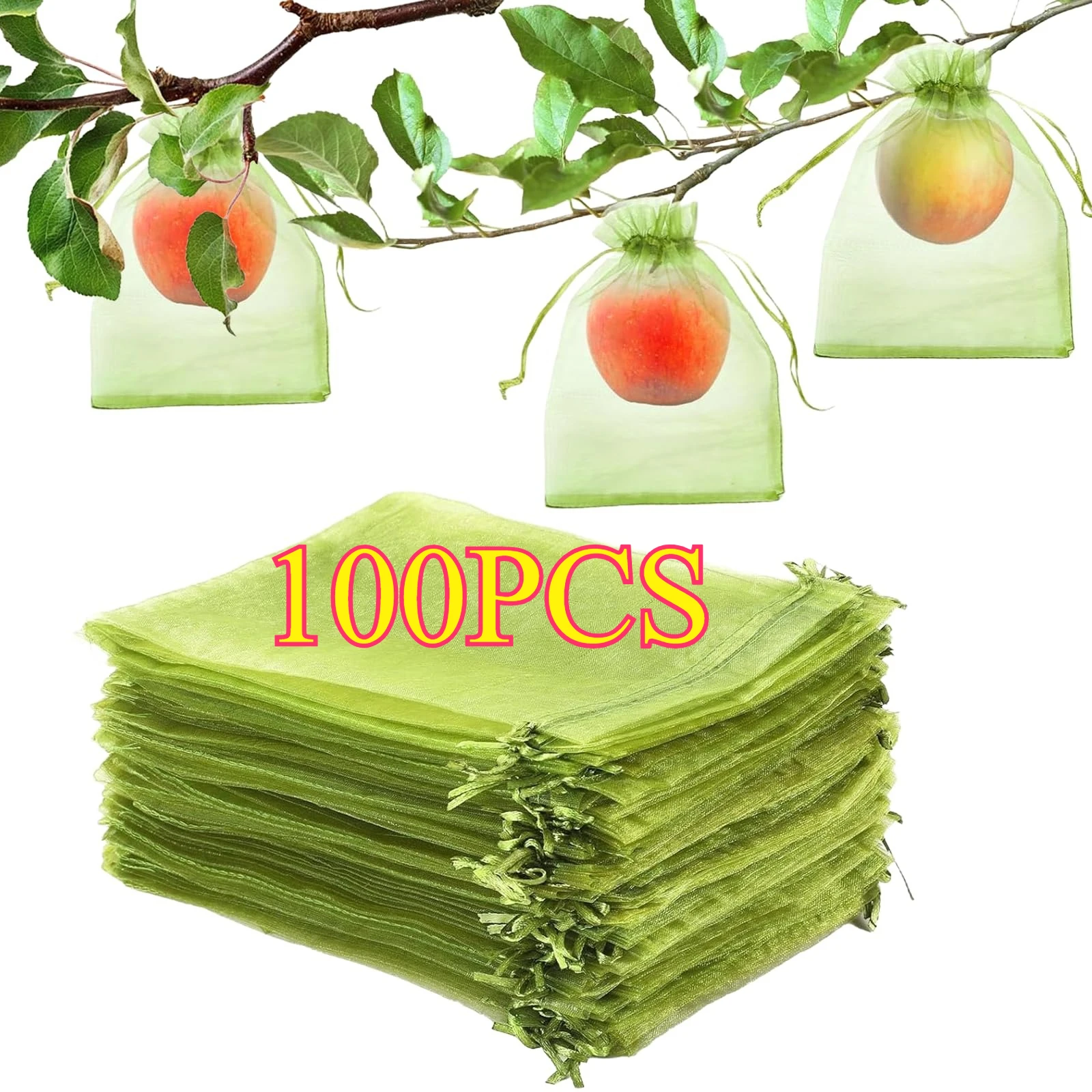 Effective Anti-Bird Netting Fruit Protection Bags Plant Grow Cover Strawberry Grape Vegetable Pest Control Garden Tool Outdoor