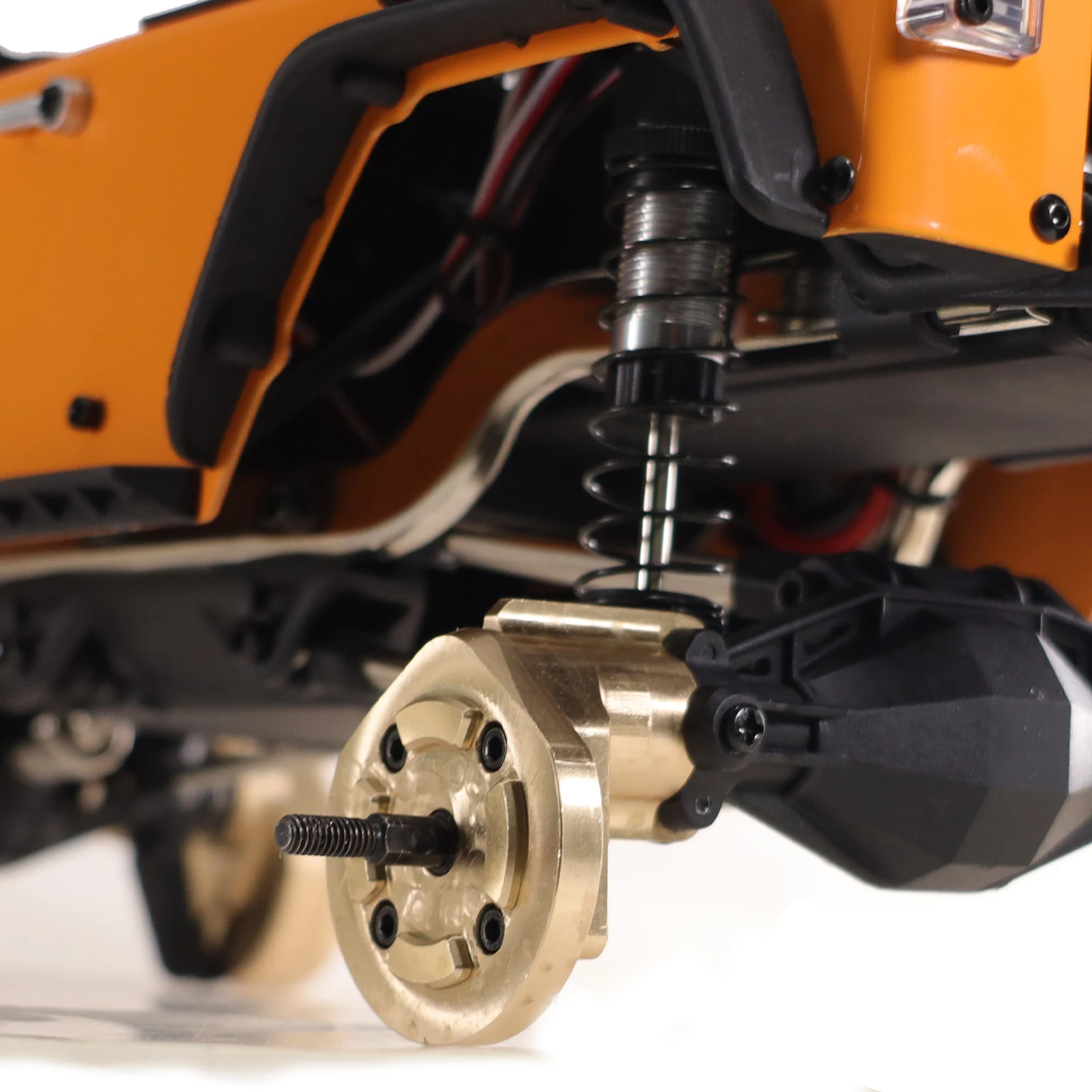 Mosiężne okucia do skrzyni biegów tylnego mostu odpowiednie do części zamiennych do samochodów zdalnie sterowanych MJX HYPER GO H12Y H12Y+1/12