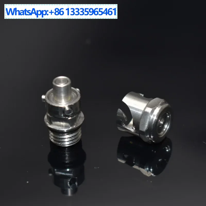 

Stainless steel quick deflation valve for fast exhaust of motorcycle brake master pump and brake caliper