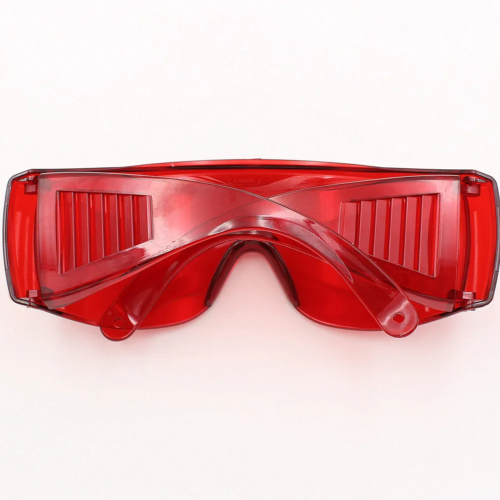 Dental Red Eye Proteção Goggles, Óculos Impressão Dental, Mainfied luz ultravioleta