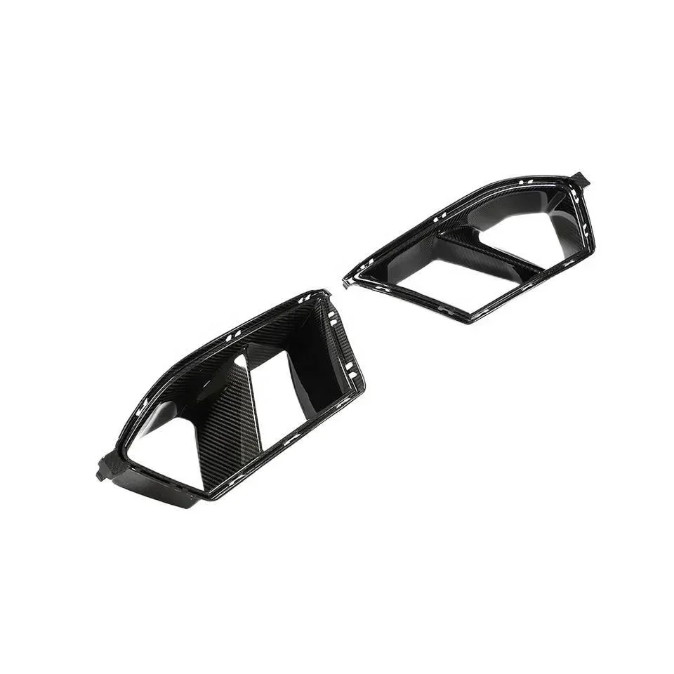 2021+ MP Style Carbon FIber Front Bumper Lower Grills Air Intake Side Vent For G8X M3 M4 Drop shipping