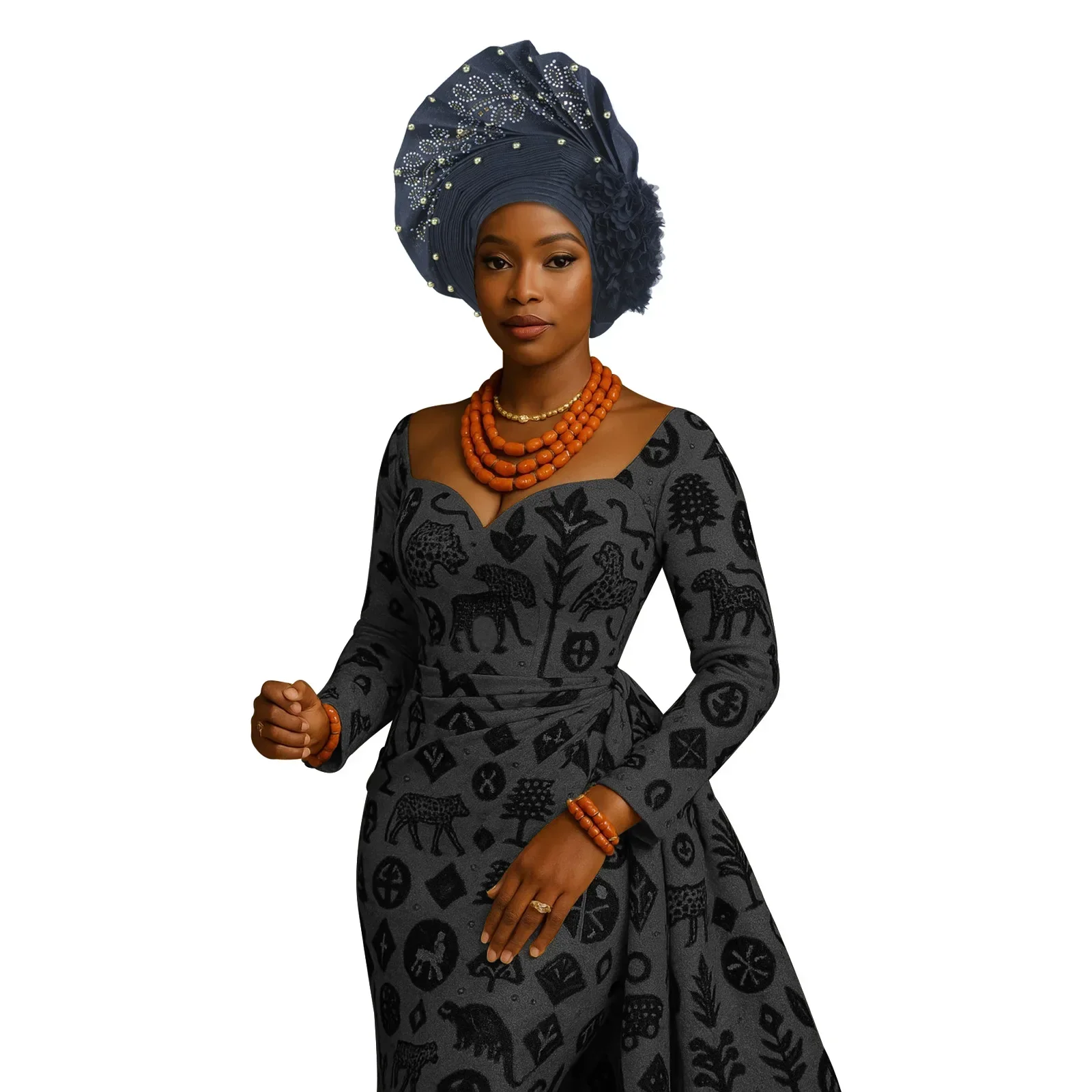 beads-flower-turban-cap-headwrap-women-headband-auto-gele-headtie-already-made-african-nigeria-bonnet-hat-hijab-wedding-headgear