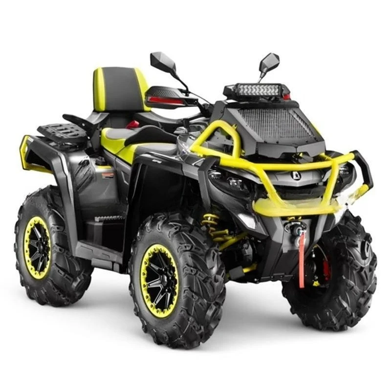 Mud version outdoor off-road ATV, four-wheel drive water-cooled shaft drive belt winch trailer