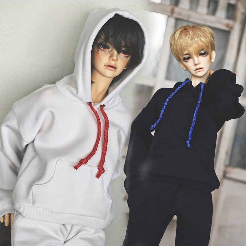 

D04-A364 children handmade toy SD13 SD17 Uncle70 ID72 MSD Doll BJD/SD GSC doll Accessories Sports hoodie casual pants suit 2pcs