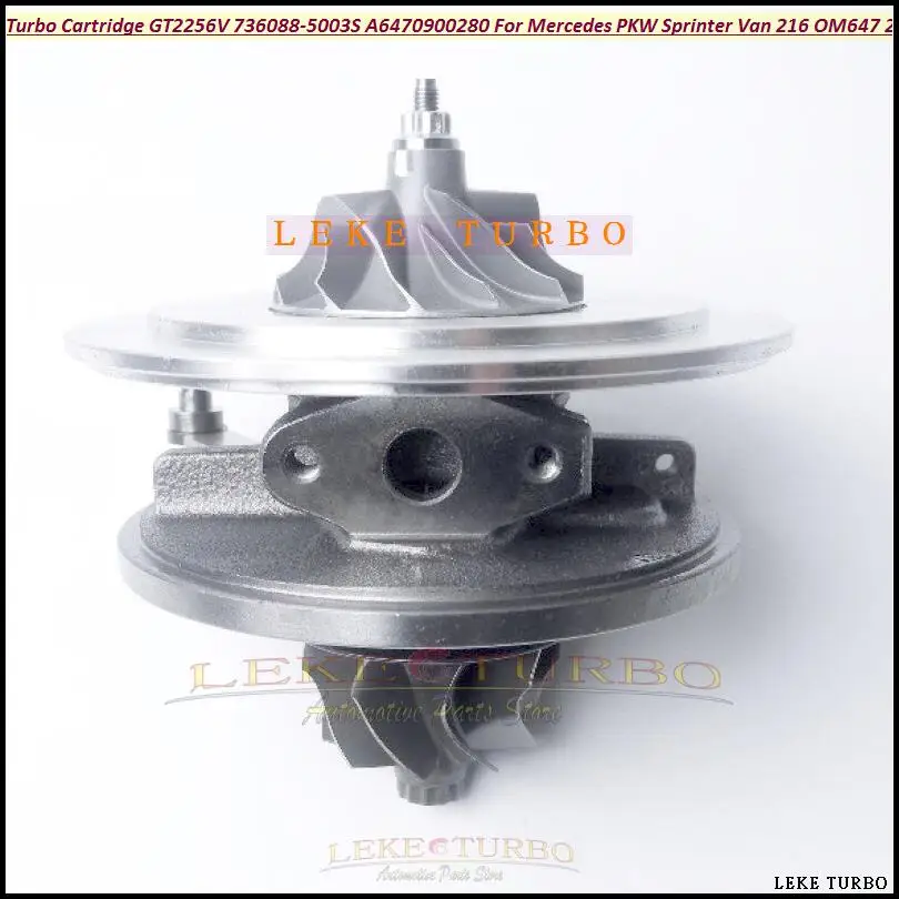 G-186 712120 6NW008412 Turbo Actuator 736088 CHRA 736088-0003 A6470900280 For Mercedes PKW Sprinter Van 316 416 OM647 2.7L G-167 view 5
