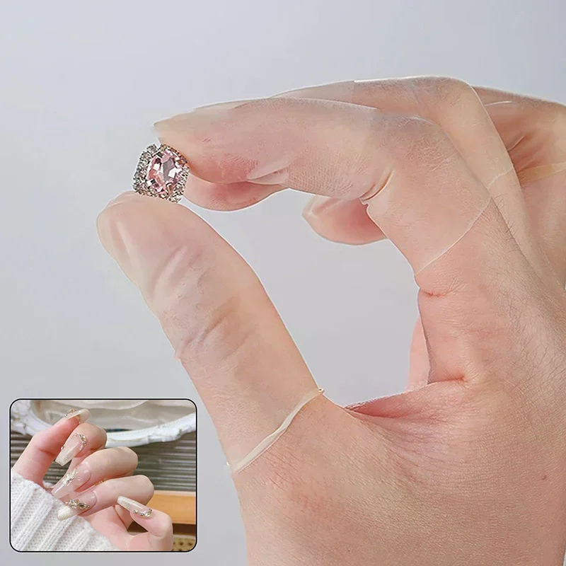 Latex Disposable Glove - 100/200PCS Cubiertas Protectoras de Goma Antideslizantes