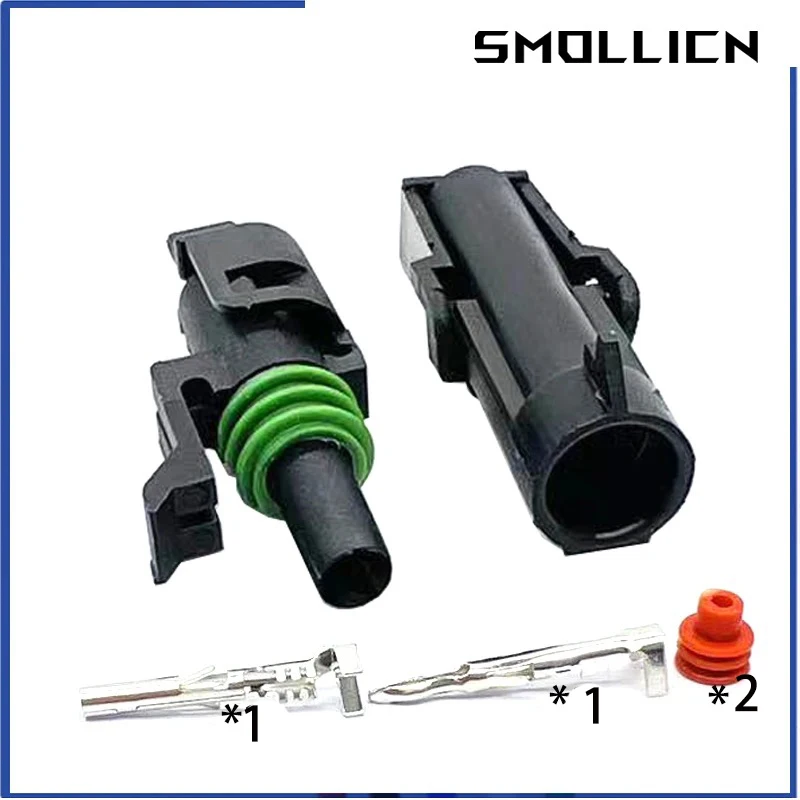 

2/5/10/20 Sets 1 Pin 12015791 Delphi 2.5mm Series 12010996 Auto Wire Connector Male Female Electrical Waterproof Plug