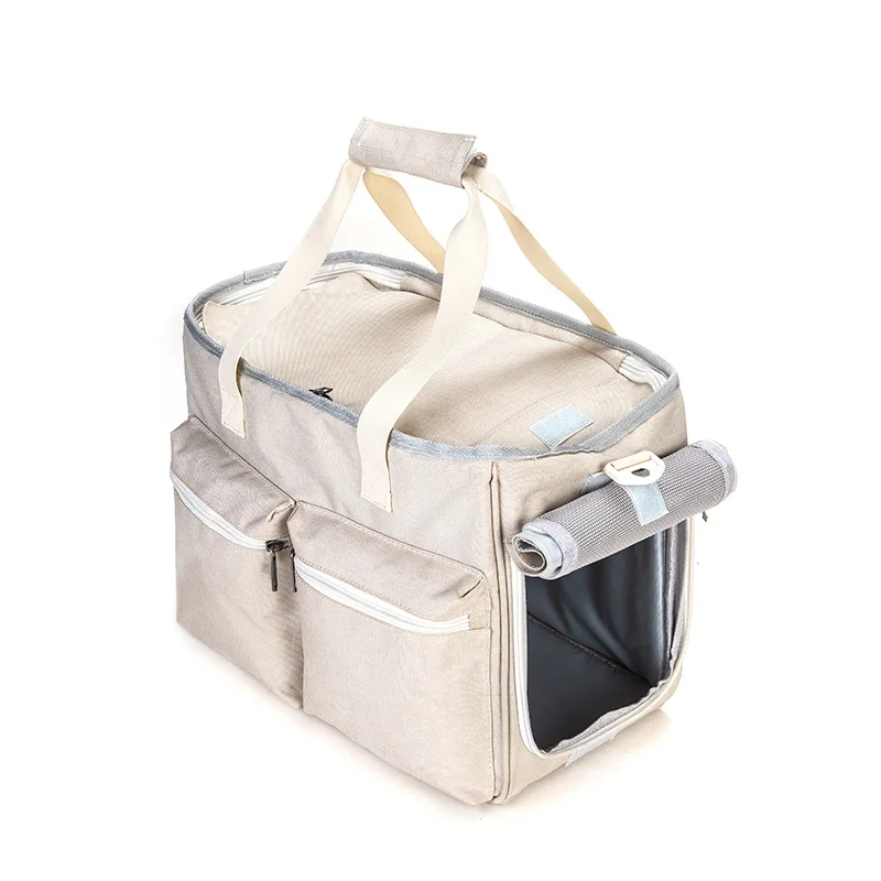 Pet Carrier Bag Kennel for Cat Small Dog Backpack Travel Car Seat Transport Moving Puppy Women Animals Walking Box Accessories