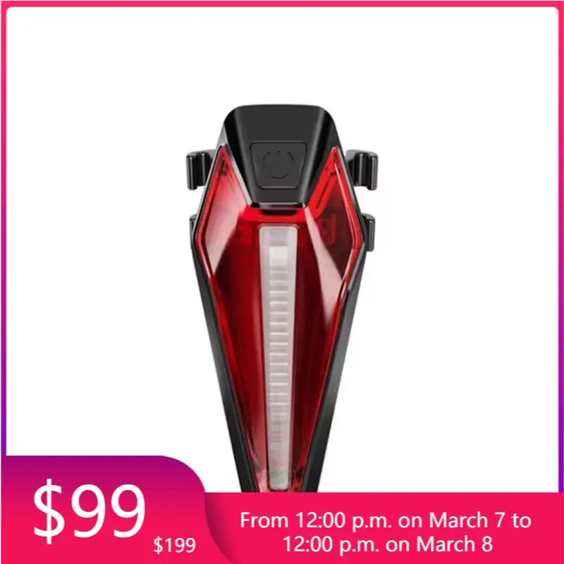 

Super Bright Unique Anti-Glare Breathing Flashing LED Battery-Powered BikeTaillights for OEM/ODM Adult Children's Night Riding