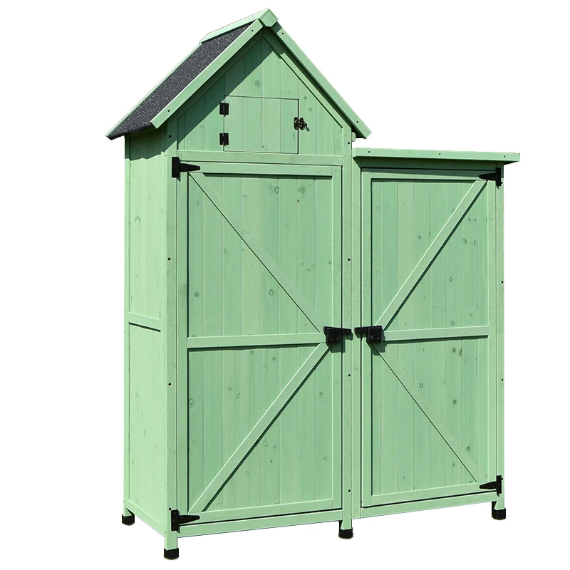 

Outdoor storage cabinet Storage tools Sundries Garden courtyard Balcony Waterproof and sun protection Multifunctional solid wood