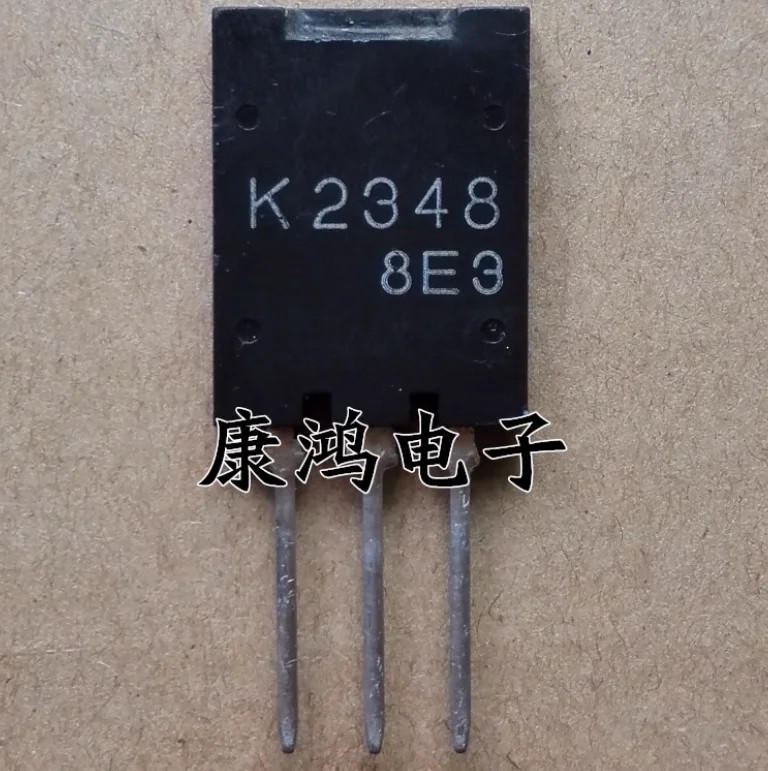 {2PCS} Used K2348 2SK2348 high-definition TV management TO-3PL Original transistor measurement is good