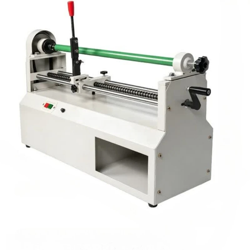 Electric bronzing paper cutting machine, aluminum foil cutting machine, soft material film color ribbon cutting
